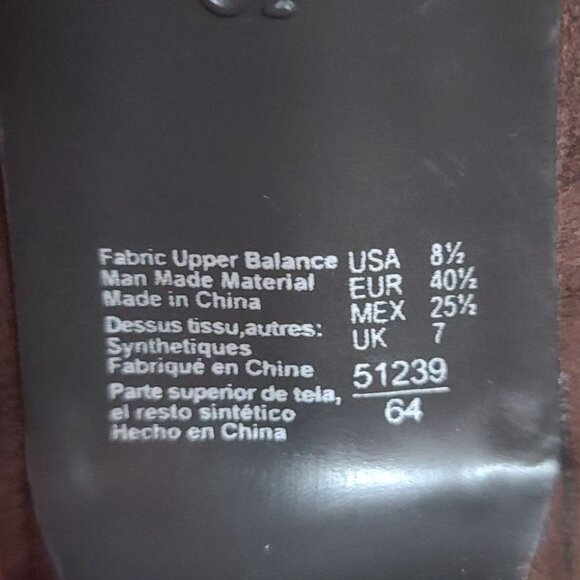 Predictions Pumps Heels Womens size 8.5, Brown suede Bow round toe 3.5 in heel - Picture 6 of 8